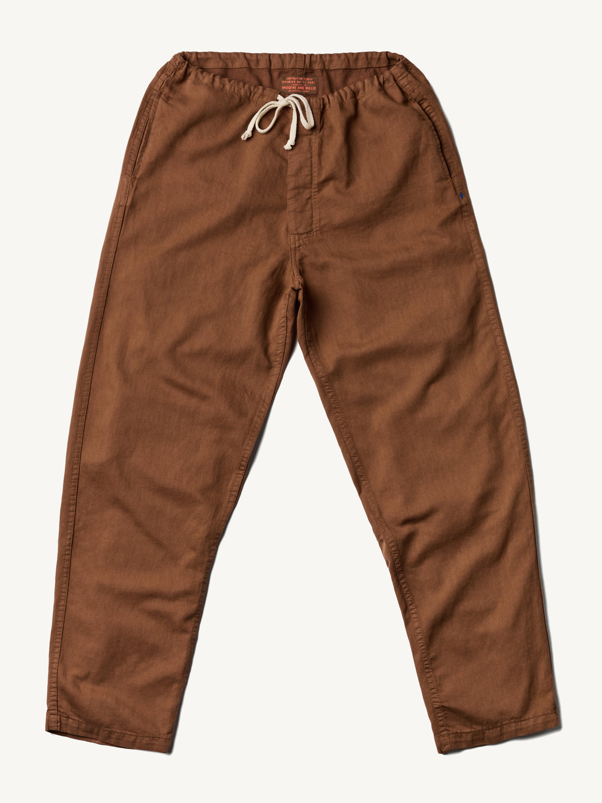 lounge pant in field brown