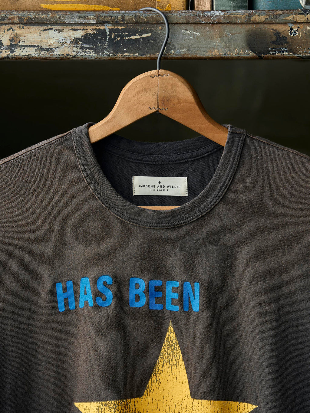 the "has been" tee