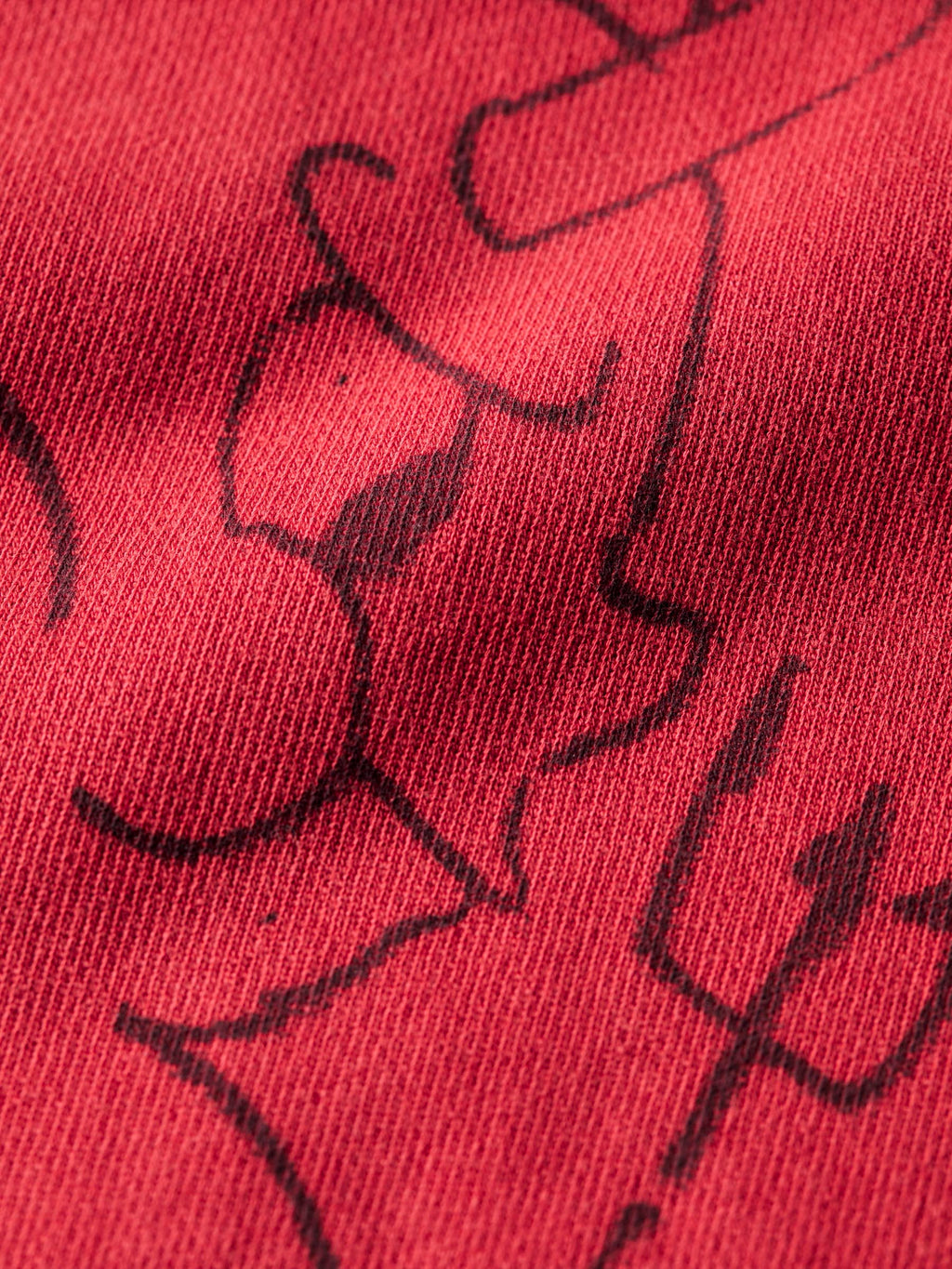 s/s "lil' devil" raglan sweatshirt