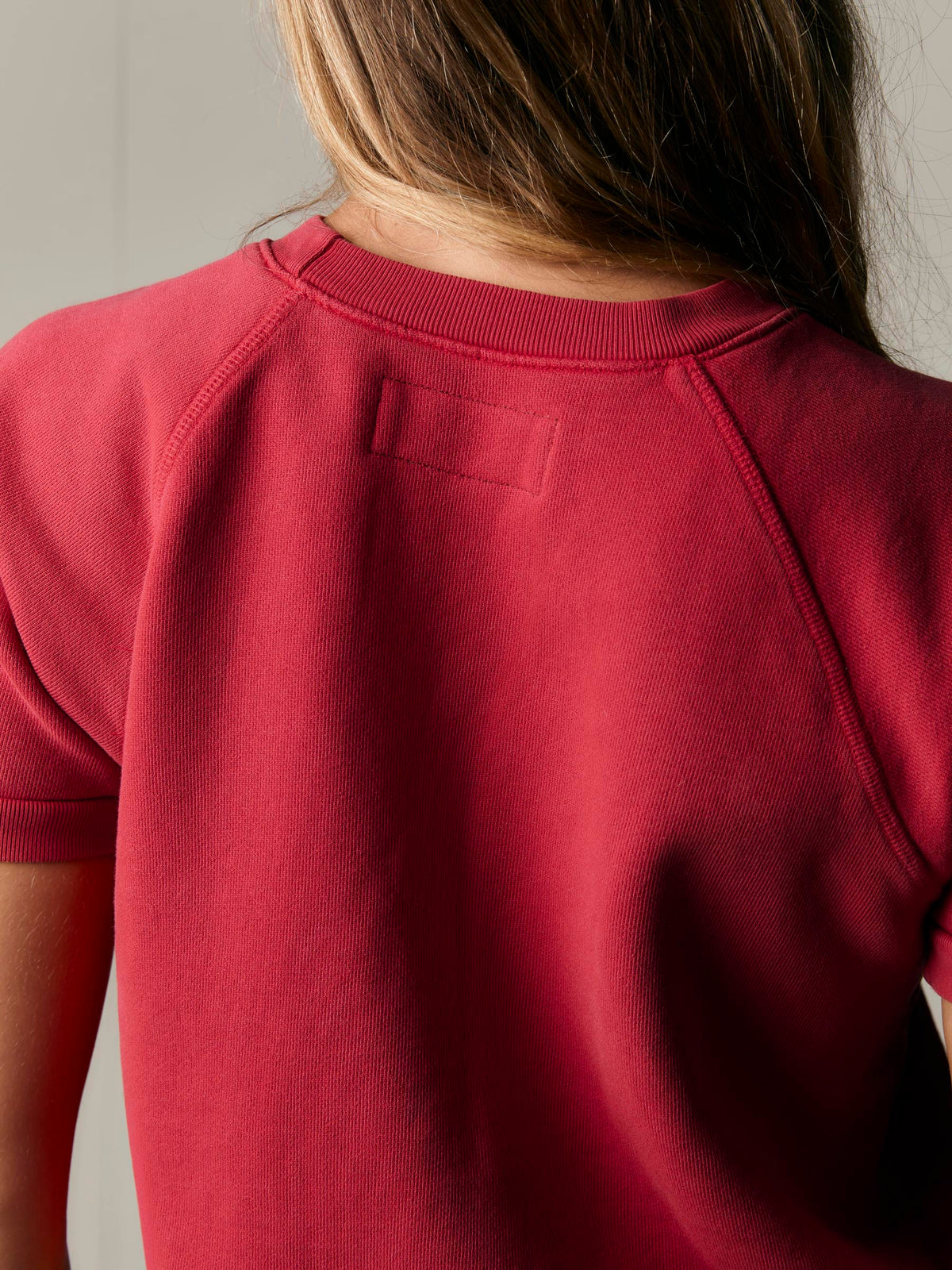 s/s "lil' devil" raglan sweatshirt