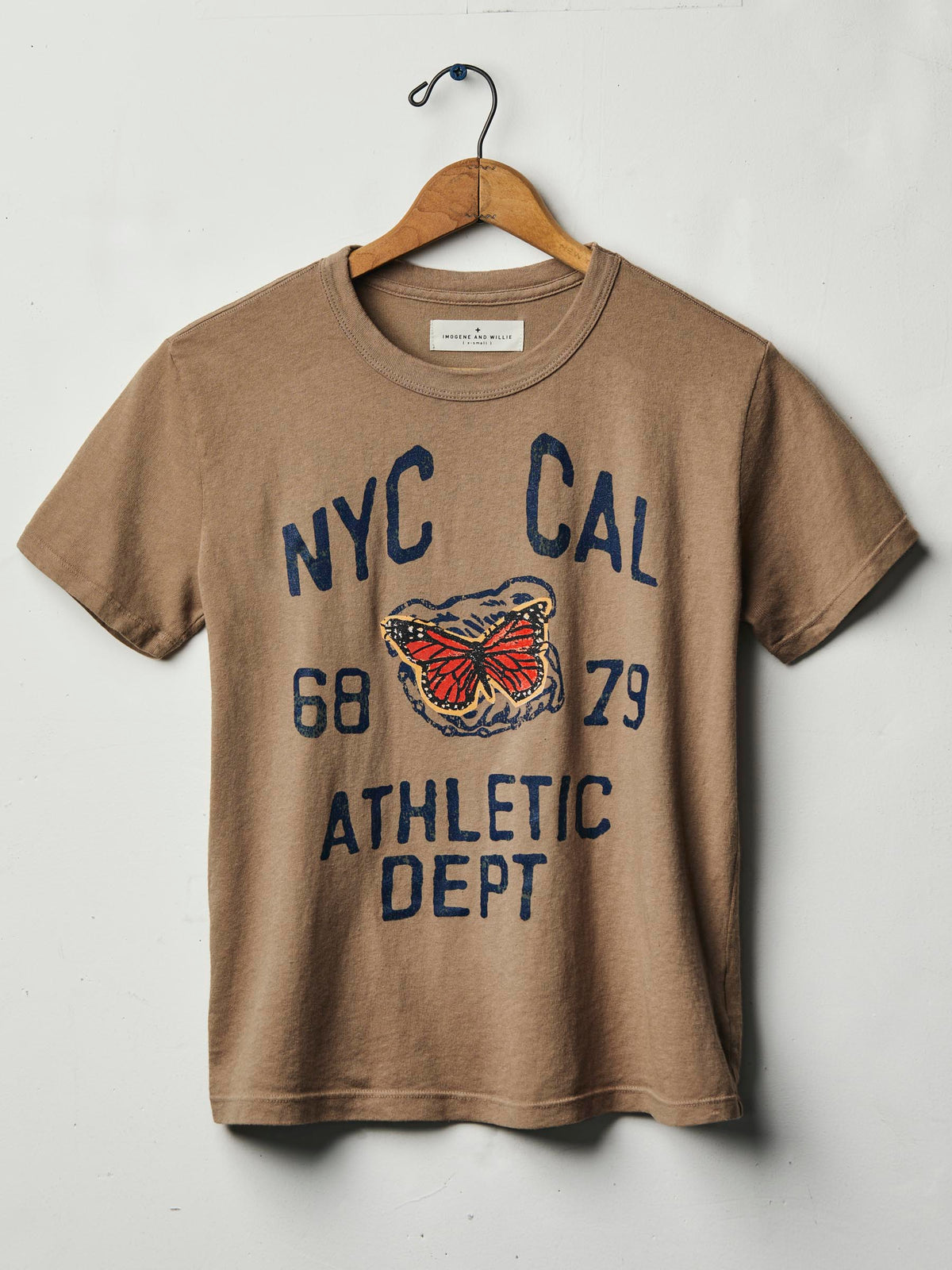 the "athletic dept" tee