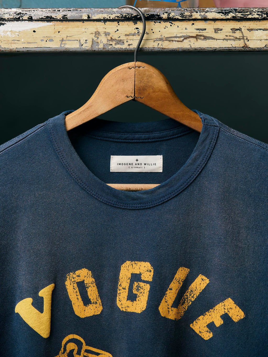 the "vogue" tee