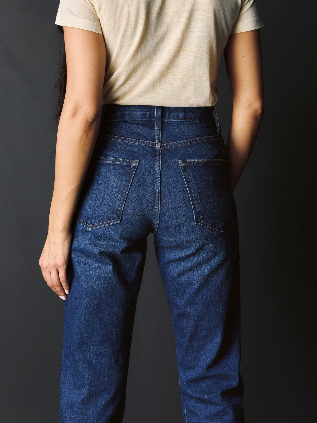 ada indigo selvage rinse