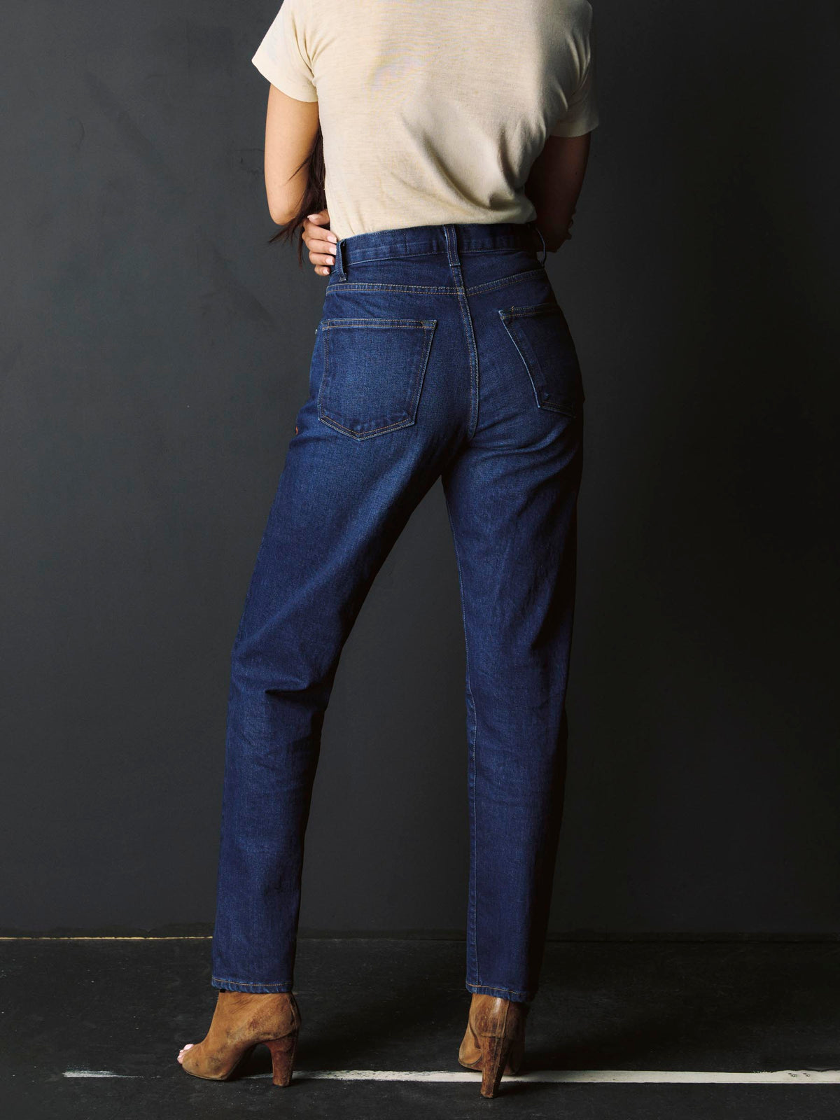 ada indigo selvage rinse