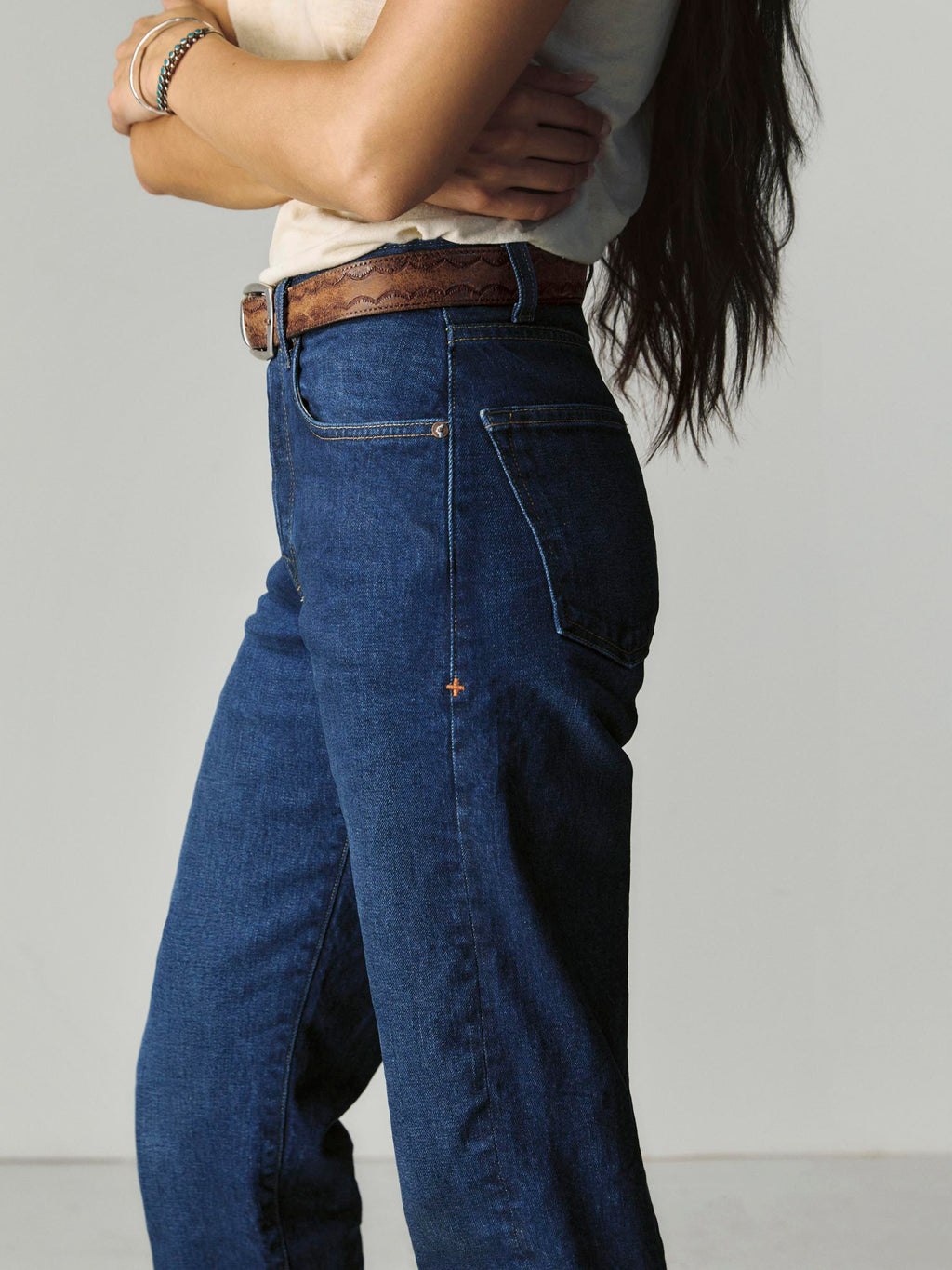 ada indigo selvage rinse