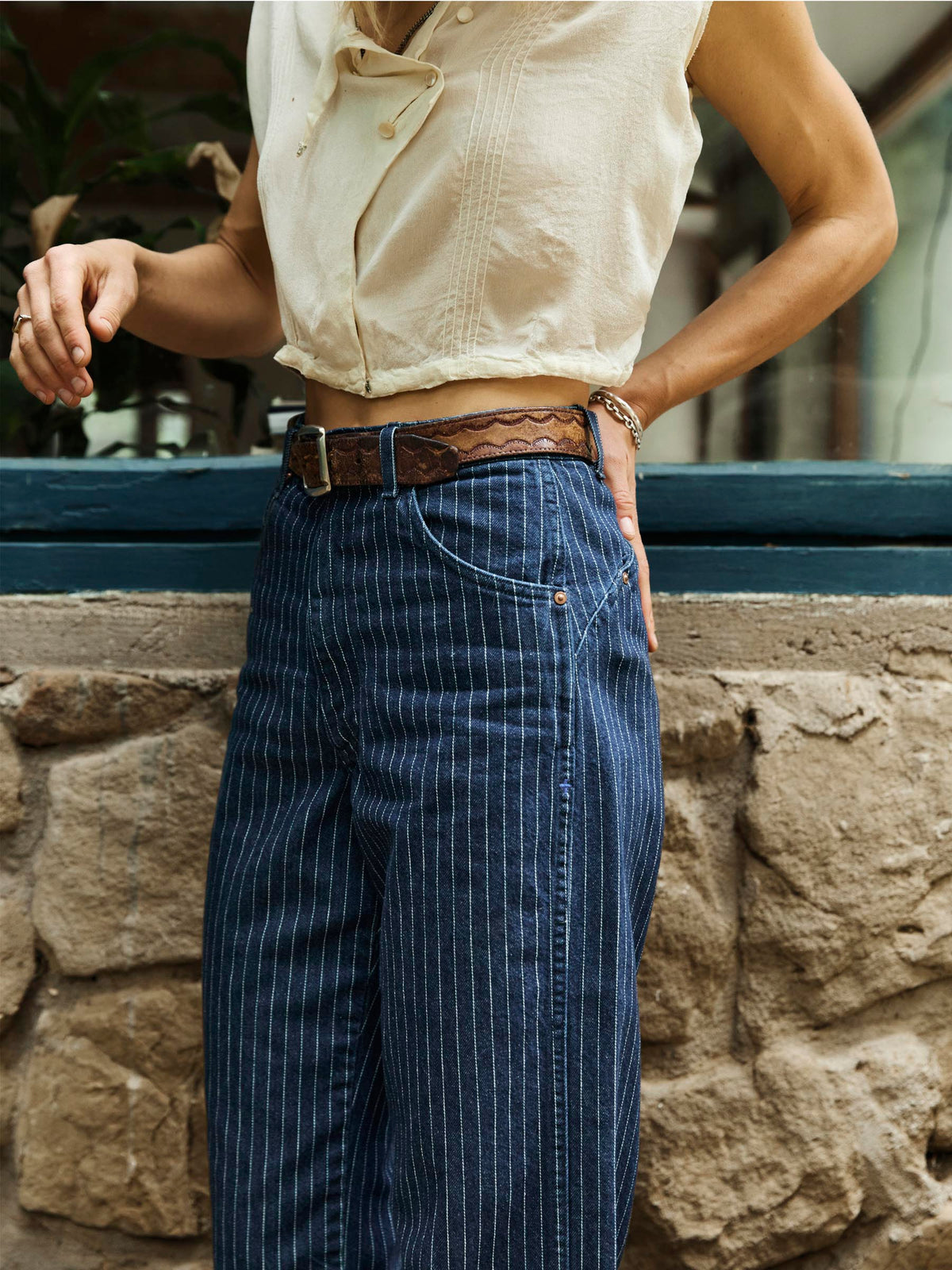 cassidy striped indigo