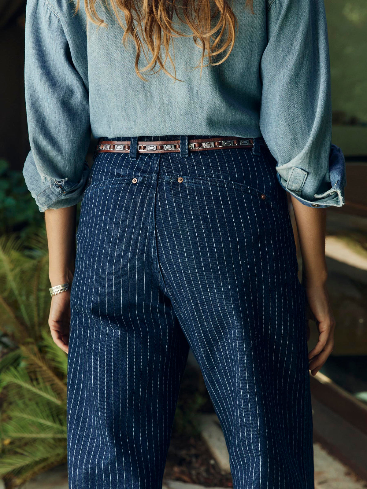 cassidy striped indigo