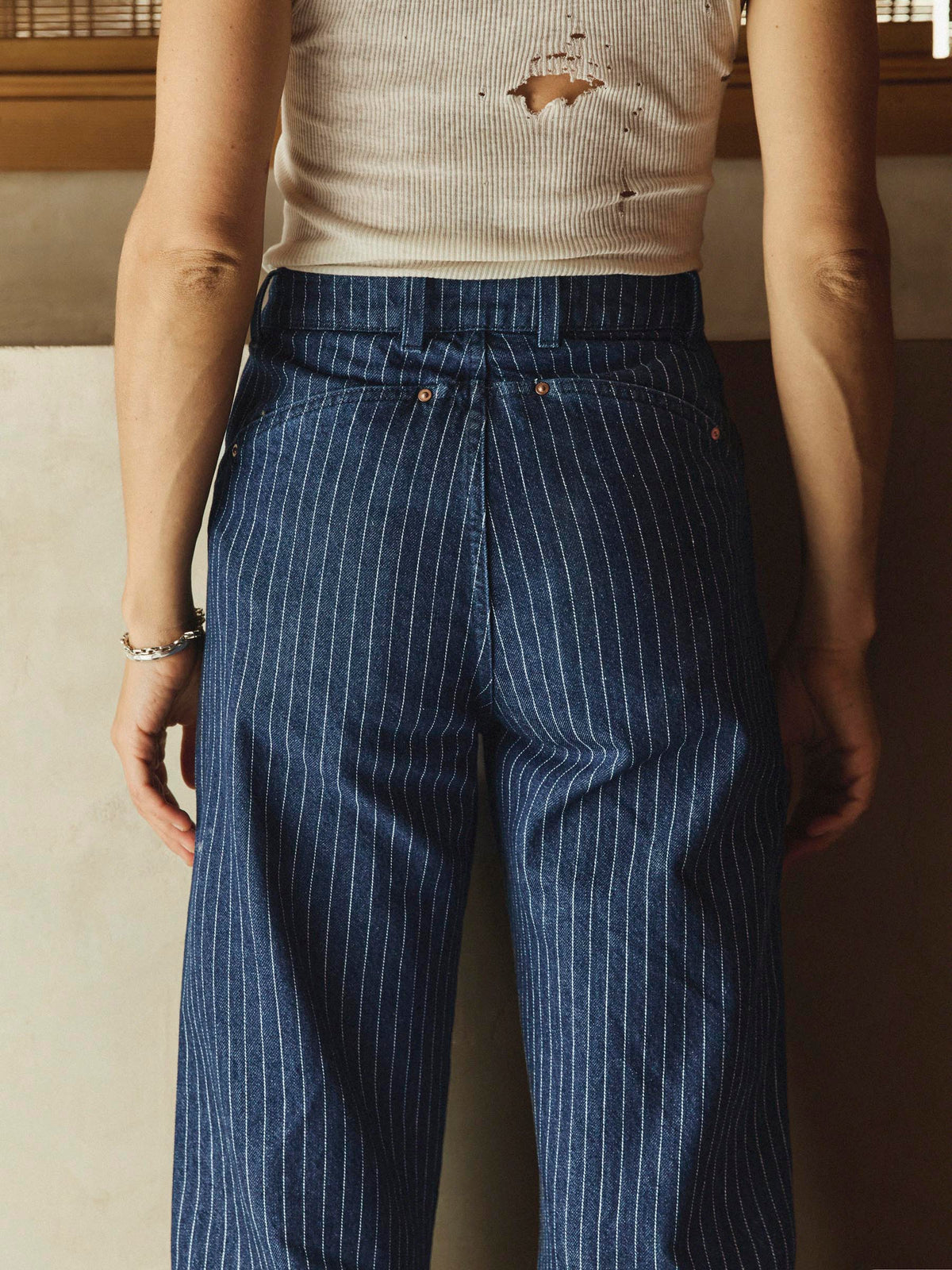 cassidy striped indigo