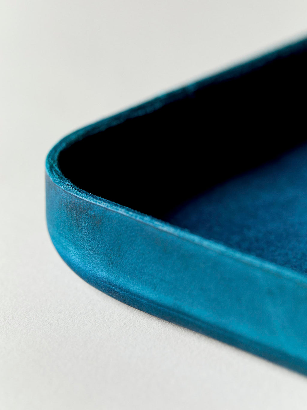emil erwin blue leather tray